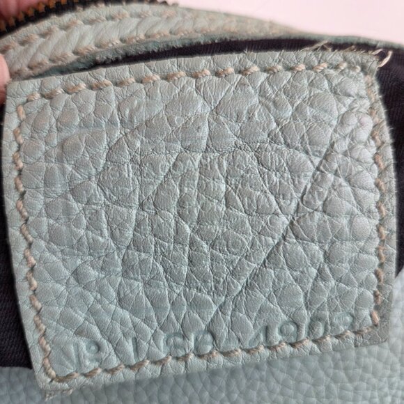 EUC & Vintage Coach Sonoma Flap Bag Natural Grain (#4903) in Aqua - Picture 13 of 15